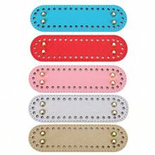 9/5 件/套人造皮革 DIY 手提包底部，7.09x1.97 英寸 PU 材料包，用于手工制作 - 彩色 - 查看 4