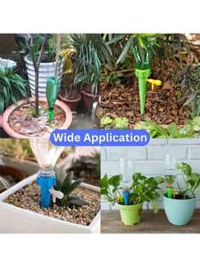 10pcs Automatic Dripping Plant Watering Tool For Lazy Waterers, Flower And Horticultural Supplies, Plant Watering Adjustable Home Automatic Waterer