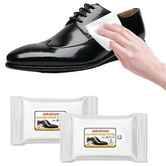 2bag Shoe Wiping Wipes Leather Shoes Leather Sofas Multi-Purpose No Wash Stain Remover Cleaning Wipes