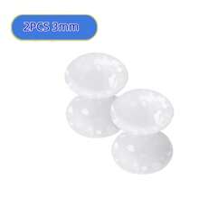 2 Stücke Silikon Ohrtunnel flexible Ohrplugs Stretcher Expander doppelt geflanscht Flesh Ohrpiercing Schmuck für Frauen und Männer