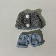全新 2 件套娃娃装饰，可爱背心 + 短裤套装，配套毛绒娃娃配饰套装 - 彩色 - 查看 14