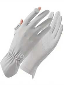 Summer Sunscreen Gloves, Multi-Color Options, Women & Men's UV Protection Sleeves, Unisex Youth Sunscreen Gloves, School & Halloween Accessories