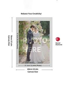 定制个人花卉和风景婚礼宠物钻石画套件，个性化 5D DIY 钻石画彩色梦幻画架全套趣味组合拼图玫瑰大小星形捕光器向日葵，儿童艺术活动，多功能，装饰性，可重复使用，精致，时尚，高品质，色彩鲜艳，现代，定制，个性化，独特，适合他的理想礼物，适合她的理想礼物，男朋友，爸爸，女朋友，妈妈，家人，朋友，茶室，家庭，花园，办公室，周年纪念日，情人节，母亲节，生日，父亲节，毕业典礼，婚礼，乔迁 - 彩色 - 查看 15