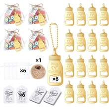 20 Sets Baby Shower Favors Bottle Opener, Baby Shower Party Favors Opener, Baby Shower Favors For Guests, Baby Shower Return Gifts For Guest, Baby Shower Party Favors For Girl/Boy - Gold - View 6