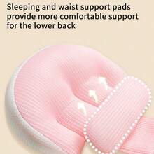 1 pieza Almohada en forma de U para maternidad, almohada multifuncional de embarazo para dormir de costado, cojín de soporte para la barriga y la espalda - Paquete de 1 almohada de embarazo - Ver 9