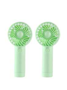 1pc Mini & Lovely Summer Handheld Fan With Usb Interface And Data Cable, Suitable For Outdoor, Indoor And Office, Powerful And Convenient For Travel, A Cool Gift For Date