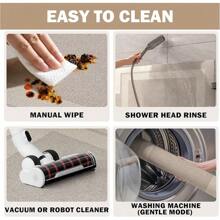 Non Slip Bath Mat, Rubber Backing Ultra Thin Bathroom Rugs Fit Under Door Quick Dry Super Absorbent Washable Bath Rug Shower Mat For Bathroom Floor Bathtub Shower Sink, Easy Care Beige 16"X 24"