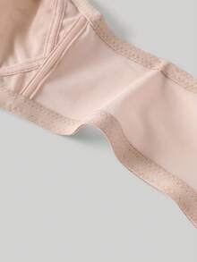 4pcs Women's Multi-Color Full Coverage Wire-Free Sexy Lace Gather Push-Up Breathable Thin Bra - Multicolor - View 6