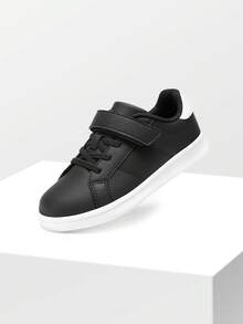 Girls Boys Sneakers Kids Tennis School Casual Walking Storybook DiscoStar Shoes For Little Kid - 黑與白 - 查看 2