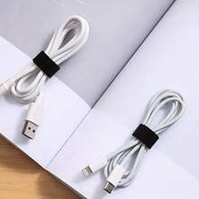 Premium 1pc Heavy-Duty Nylon Cable Organizer Strap With Durable Hook And Loop Fastener, 79/118 Inches Length For Versatile And Efficient Cable Management - Perfect For Home, Office, Travel, And Outdoor Use - Reusable Cord Wraps For Wires, Cables