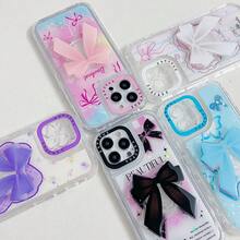 MY020 CASE COVERS WITH BOW AND SHRIMP SHS CASE - 藍色 - 查看 2