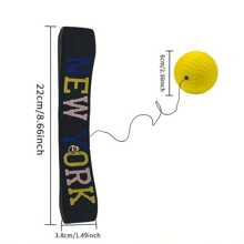 1pc Upgraded Boxing Reflex Ball Headband, Adult Training Fitness Entertainment, Suitable For Reaction And Agility Training, Gym