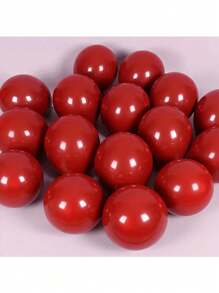 10/20/30/50pcs 10-Inch Ruby Red Pomegranate Latex Balloon-Perfect For Weddings, Engagements, Birthdays, Etc.-Multifunctional Decoration For Living Rooms, Bedrooms And Parties