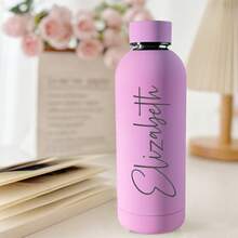 500ml Personalized Stainless Steel Water Bottle, Customized Lid Water Cup, Metal , Groomsman Gift, Father's Day Gift, Bridesmaid Gift, Fitness Water Bottle, Monogram Water Bottle, Customized Water Bottle, Bulk Water Bottle, Personalized Water Bottle, Bridesmaid Gift, Sports Water Bottle, Wedding Party Gift, Teacher's Day Gift, Metal Water Bottle, Personalized Gift - Multi-color UV Insulated Cup - View 4