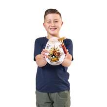 ZURU  Dino Fossil Find - 剑龙挖掘恐龙化石套装收藏玩具，含粘液，多色，小号