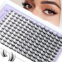 154 sợi mi giả cong chữ C, kích thước 10-18mm - Tự làm mi giả kiểu ướt, mi nhọn, mi giả anime, mi giả riêng lẻ với dải mi siêu mỏng 0.05mm, vô hình. - màu đen - Xem 8