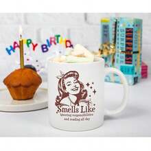 Have A Holly Dolly Christmas Mug Cup Of Ambition Nine To Five Mug For Dolly Lovers Ceramic Coffee Mug Thanksgiving Xmas (11oz, White) Gifts For Dad Gifts For Mom Gift Box Christmas Mugs Navidad Decoracion 2025 Christmas Gifts - Smells Like - View 3