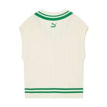 Puma 女式V领无袖运动背心夹克，学院风 53796965