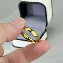 Anillo de acero de titanio con banda lisa minimalista, estilo de negocios casual, anillo de pareja con acabado suave, diseño japonés de lujo discreto, anillo elegante y de moda para nudillo, regalo para fiesta/festival