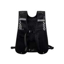 Colete de armazenamento para garrafa de água, colete leve para corrida, hidratação refletiva, mochila de peito com suporte para telefone, colete de ciclismo