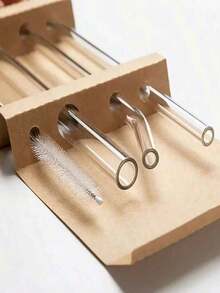 1 件 550 毫升或 400 毫升透明吸管瓶，现代玻璃咖啡杯，适合家庭、办公室 - 無色 - 查看 11