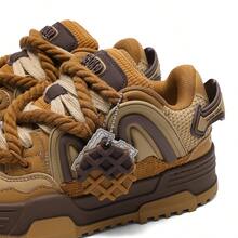 Q-AND Fashionable And Versatile Shock-Absorbing Wear-Resistant Low-Top Sports Shoes Shoes For Women - màu nâu - Xem 9