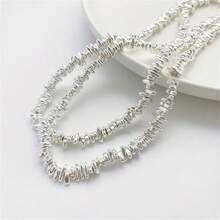 Perles d'hématite naturelles, plaquées or, perles de forme asymétrique de haute qualité, idéales pour la création de bijoux de mode tels que des bracelets et des colliers - cadeau idéal pour la Saint-Valentin