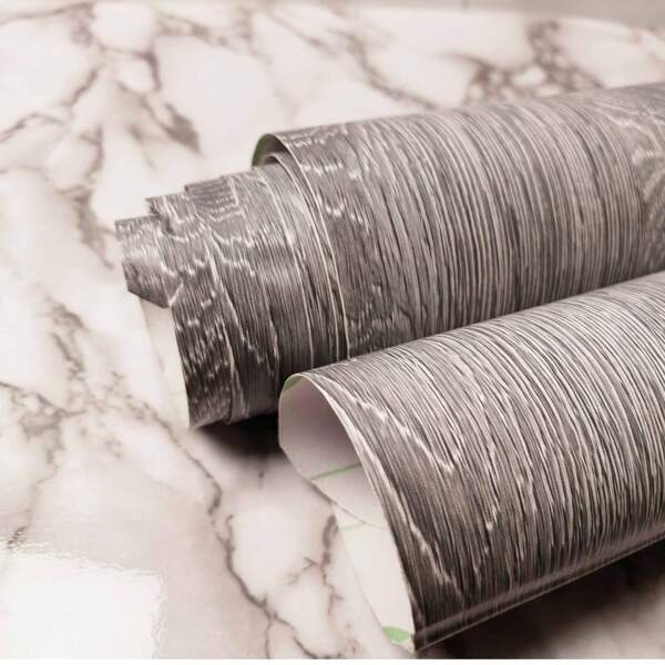 Industrial Grey Oak Wallpaper - Soundproof & Heavy Duty For Loft Apartments [German Blue Angel | Urban Grunge]