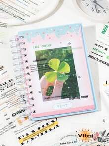 1 Pack Of 20pcs Unexpected Series English Sticker Book, Waterproof Material For Ins Style Scrapbooking DIY Decoration Stickers, Back To School - Multicolor - View 7