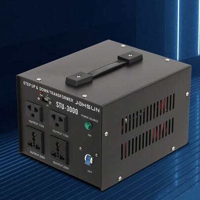 Eatssode STU-3000 Spannungswandler Transformator, Voltage Converter Konverter, 2400W Step Up Down Converter für Haushaltsgeräten verwendet