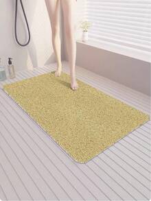 Non-Slip Loofah Shower Mat - Soft And Absorbent Bath Mat, Quick Drying Bath Mat PVC Loofah Shower Stall Mat Bathtub Mat For Comfortable Showering, Kitchen Area Rugs, Laundry, Bedroom, Shower, Indoor Mat, Bathroom Accessories