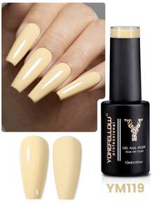 YOKEFELLOW 6 Color Orange Gel Nail Polish, 10ml Spring Summer Pumpkin Orange Color Gel Nail Polish, Glossy&Long-Lasting, Soak Off With LED UV Curing For Salon-Quality Nail Art Manicure Salon DIY Home For Women &Girl Gift - 彩色 - 查看 16