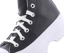 Converse Chuck Taylor All Star Lugged 2.0 Leather Hi Unisex Shoes - 黑/白 - 查看 3