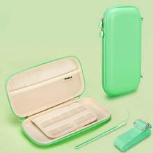 Pink Unique Sakura Blossoms Storage Bag Carrying Case Compatible With Switch/OLED Game Accessories Portable Travel Carrying Bag