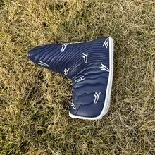 1pc Golf Club Head Cover, Golf Putting Cover, Golf Club Accessories, Made Of Waterproof Material For Durability And Practicality, The Best Choice For Protective Covers. - Blue - View 4