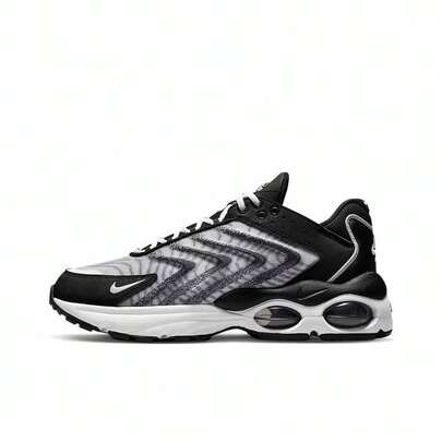 Nike Air Max TW Retro 舒适低帮跑鞋，男款，黑白