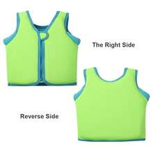 Kids Swim Life Jacket Float Vest Swimming Pool Buoyancy Aid Child WaterSport UK~ - Green - View 9