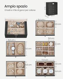 Jewelry Boxes - 黑色 - 查看 2