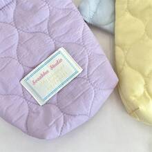 1 PC Cute Candy Colored Pink Blue Stripe Heart-Shaped Quilted Girls Drawstring Bag Instant Camera Storage Bag Skincare Makeup Bag Make Up Pouch Cosmetic Bag Multi-Function Portable Underwear Clothing Storage Bag Sanitary Napkin Bag,Travel Essential Storage Set For Short Trips,University Room Decoration Bedroom Decoration Storage Bag Travel Storage Bag Travel Essential Items Valentine's Day Gift,Makeup Bag,Make Up Bag,Makeup Bags,Cosmetic Bag,Makeup Organiser,Travel,Makeup Pouch,Bag,Vanity,Make Up Pouch,Travel Essentials,Pouch Bag,Travel Essential,Vanity Accessories,Small Makeup Bag,Makeup Pouch,Cosmetic Bag,Travel Essential,Large Capacity,Large Makeup Bag,Christmas Gifts,Pouch,Travel,Gifts For Women Travel Essential,Pouch,Clutch / Small Handbag, Makeup Organizer,Makeup Organize,Pouch,Brush Holder,Mini Pouch,Large Capacity Pouch,Gifts For Women,Christmas Gifts,Gift Ideas For Women