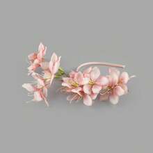1Pc Wedding Photography For Women Headdress Decor Accessory Bridal Tea Party Wedding Headpieces Headband Bride The Flowers Hair Band, Diadema, Hair Hoop