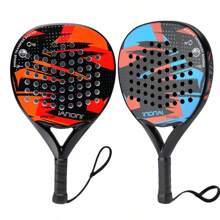 Racchetta da padel IANONI, in fibra di carbonio, superficie in EVA morbido, racchetta da tennis con borsa da padel, ottima per celebrazioni di Ringraziamento, Natale, Ognissanti e Capodanno