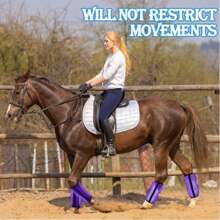 4pcs Set: Fine Mesh Fly Boots, Loose-Fitting & Anti-Slip Horse Fly Boots, Comfortable Tight-Fitting Horse Leggings, Greatly Reducing Horse Disturbance And Improving Breathability