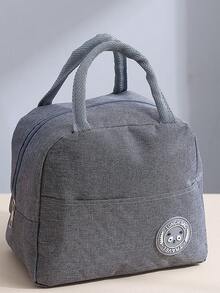 1 szt. 20-uncjowy szeroki kubek do owsianki z łyżeczką i silikonowym uchwytem, szczelny, przenośny słoik na śniadanie i posiłki w podróży