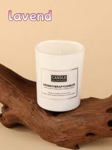 1 PIEZA Vela de vidrio aromática de color negro brillante, adecuada para restaurantes, hoteles, salas de estar, dormitorios. Conjunto romántico para la cena y decoración para bodas, velas para fiestas y decoración del hogar, velas sin humo ni olor para cenas a la luz de las velas, se puede usar como regalo, decoración del hogar, adecuado para Pascua, temporada de bodas, Día de San Valentín