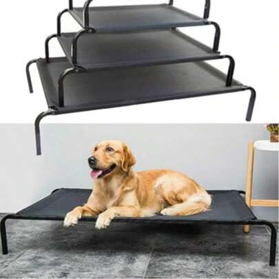 Royalswill Dog Bed Elevated Pet Bed Metal Frame, Breathable Mesh And Non-Slip Rubber Feet Elevated Dog Bed, Lightweight And Portable