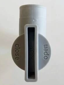 1pc Intex Bestway Pool Sun Swimming Pool Shut-Off Valve Set, Suitable For 32mm Soft Hose Connection, Beach Essentials, Beach Accessories, Pool Float - Grey - View 5