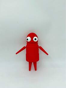 1pc 3D Printed Posable Mailman Figurine - 3D Printed Model Ornament - Home Decor - Holiday Gift - Birthday Gift - Present - Toy - Multicolor - View 9