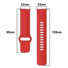 Correa de reloj de silicona de 22 mm para reloj inteligente 5 Active/Lite, pulsera/brazalete/banda/accesorio deportivo - 22mm - Ver 3