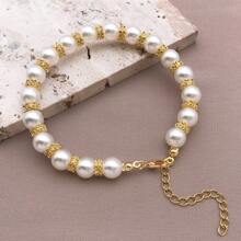 Contas espaçadoras de zircônia cúbica de latão, 2/4/6 peças, contas de latão banhadas a ouro 18K, redondas, planas, com strass, flores, contas soltas para joias da moda faça você mesmo, acessórios para fazer joias