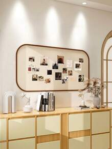 1 Stück nordischer Stil dicker Filzhängeboards (40 x 80 cm), selbstklebende, rückstandsfreie Fotowall - Multifunktionale Dekorationstafel für Büro/Wohnheim, Schmuckständer + abnehmbarer Memo, familienfreundliches Design im orientalischen Stil